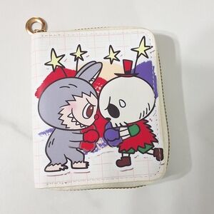 NEW Labubu And Tycoco Boxing Match Zip Around Wallet Coin Purse